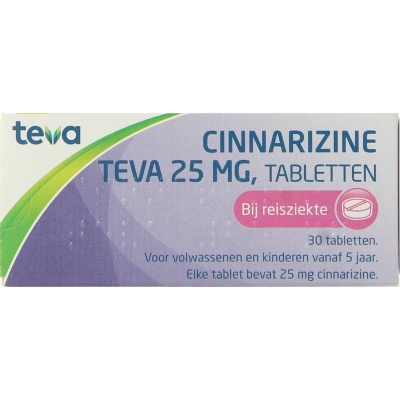 Pharmachemie Cinnarizine 25 mg Pharmachemie Cinnarizine 25 mg