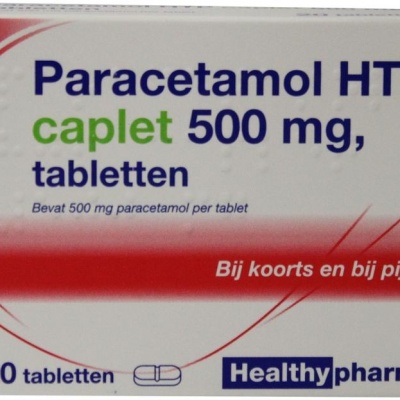 Healthypharm Paracetamol caplet 500 Healthypharm Paracetamol caplet 500