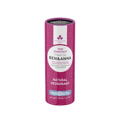Ben & Anna Deodorant pink grapefruit papertube Ben & Anna Deodorant pink grapefruit papertube