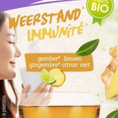 Damhert Tea time gember limoenthee