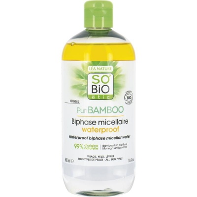 So Bio Etic Bamboo waterproof micellar water