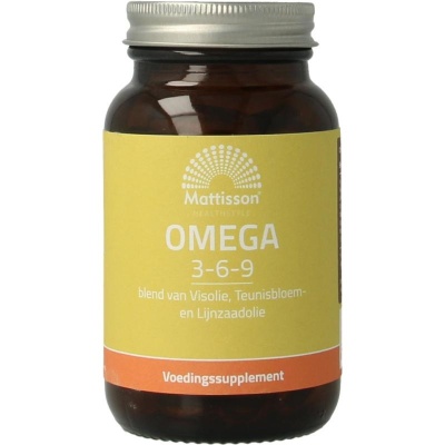 Mattisson Omega 3 6 9 vis teunisbloem lijnzaad