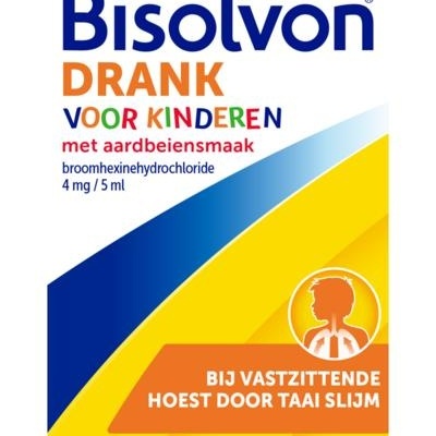Bisolvon Drank kind aardbei