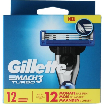 Gillette Mach 3 turbo blades