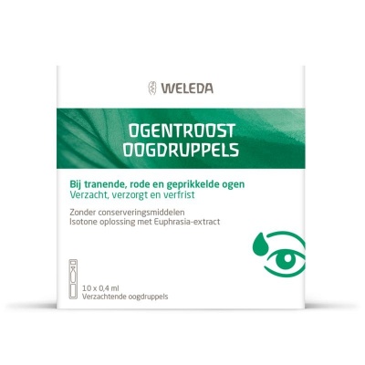 Weleda ogentroost oogdruppels ampulle Weleda ogentroost oogdruppels ampulle
