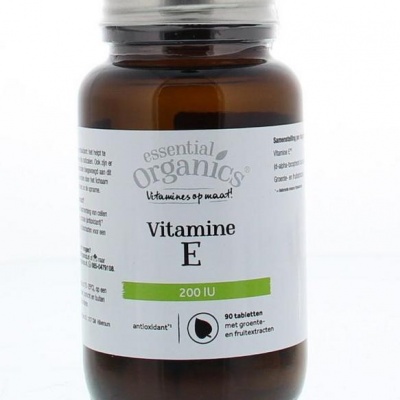 Essential Organics Essential Organ Vitamine E D-alpha-tocoferol succinaat
