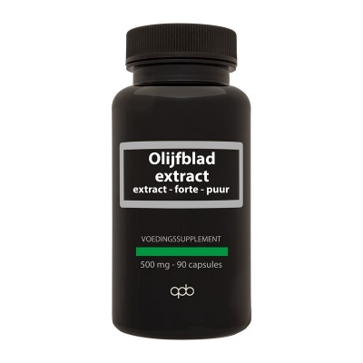 Apb Holland Olijfblad extract forte 500 mg puur Apb Holland Olijfblad extract forte 500 mg puur