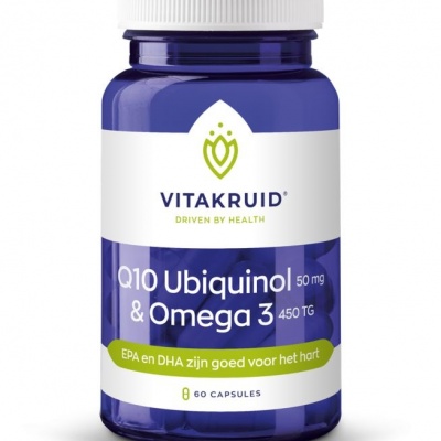 Vitakruid Q10 ubiquinol 50 mg & omega-3 325 mg