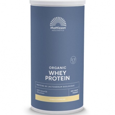 Mattisson Wei proteine vanille bio 75%