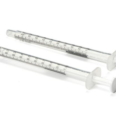 Blockline Spuit helder 1 ml zonder tip cap