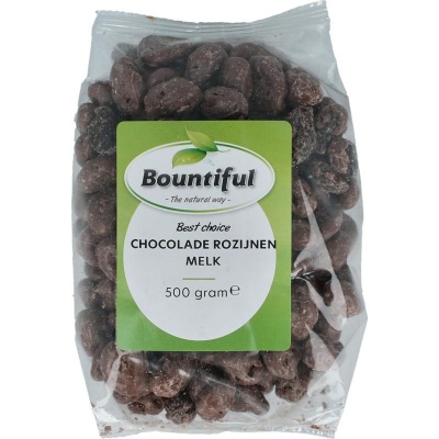 Bountiful best choice choc rozijnen melk