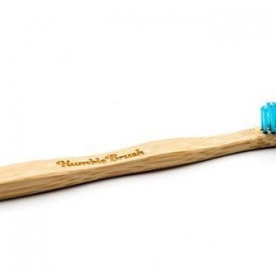 Humble Brush Tandenborstel blauw kids brush soft Humble Brush Tandenborstel blauw kids brush soft