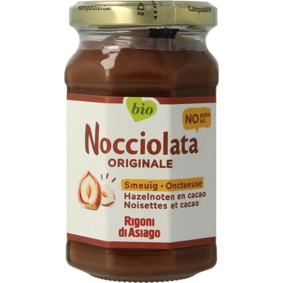 Nocciolata Chocolade hazelnootpasta bio