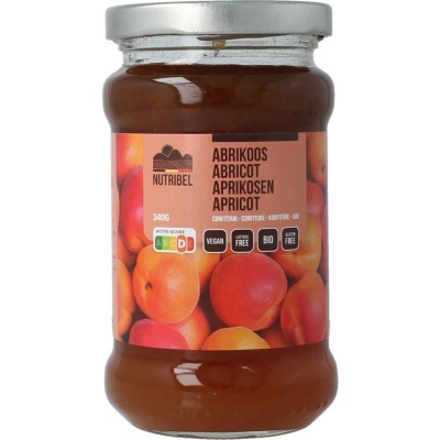 Nutribel Abrikozen confituur bio Nutribel Abrikozen confituur bio