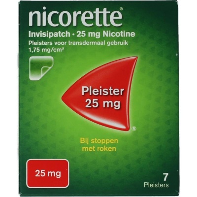 Nicorette Patch invisible 25mg