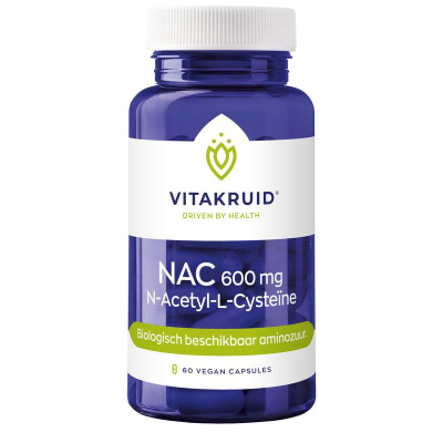 Vitakruid NAC 600 mg N-Acetyl-L-Cysteine