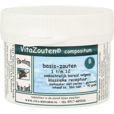 VitaZouten compositum basis 1t/m12 VitaZouten compositum basis 1t/m12