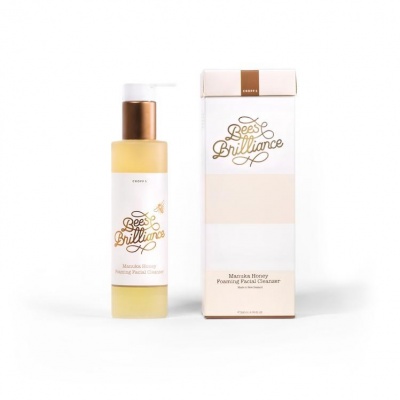 Bees Brilliance Manuka honey foaming facial cleanser