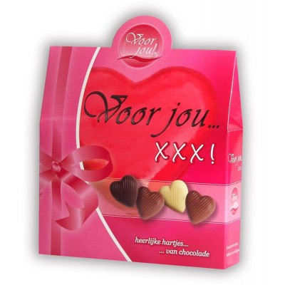 Cadeau doos hartjes XXX