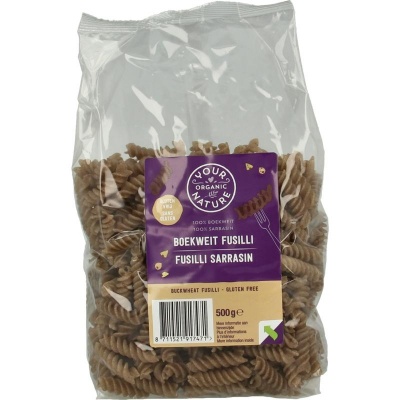 Your Organic Nat Boekweit pasta glutenvrij Your Organic Nat Boekweit pasta glutenvrij