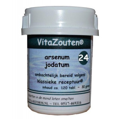 Arsenum jodatum VitaZout Nr. 24