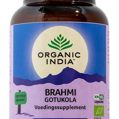 Organic India Brahmi - gotu kola bio Organic India Brahmi - gotu kola bio