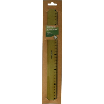 Econovo Liniaal 30cm groen Econovo Liniaal 30cm groen