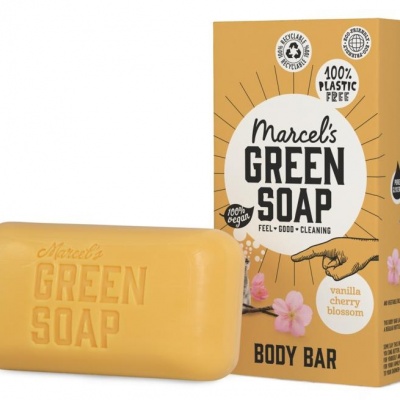 Marcel's GR Soap Shower bar vanilla & cherry Marcel's GR Soap Shower bar vanilla & cherry