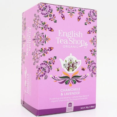 English Tea Shop Chamomile & lavender tea bio English Tea Shop Chamomile & lavender tea bio