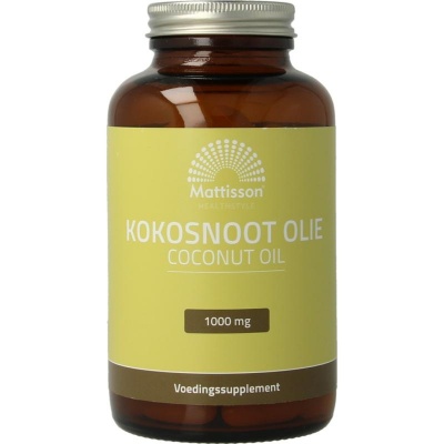 Mattisson Absolute kokosnoot olie 1000 mg