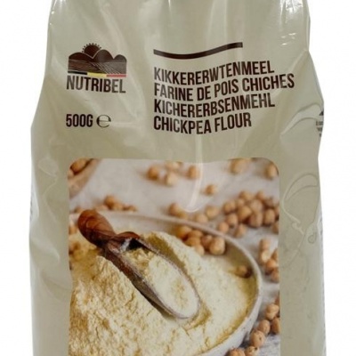 Nutribel Kikkererwtenmeel glutenvrij bio Nutribel Kikkererwtenmeel glutenvrij bio