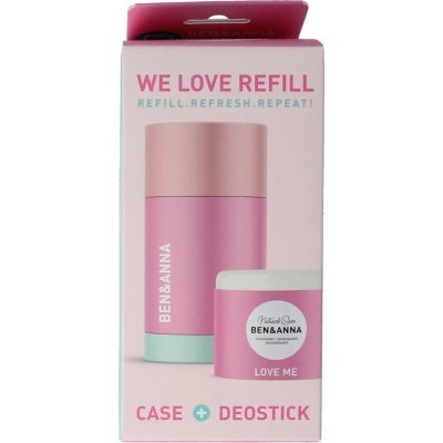 Ben & Anna Deostick love me case en refill Ben & Anna Deostick love me case en refill