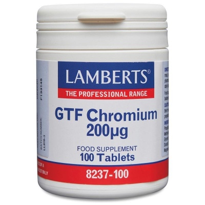 Lamberts GTF chroom 200 mcg Lamberts GTF chroom 200 mcg