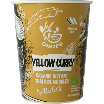 Onoff Instant noodlesoup yellow curry bio Onoff Instant noodlesoup yellow curry bio