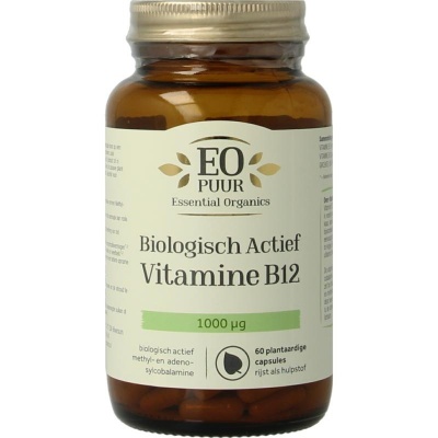 Essential Organics Essential Organ B12 biologisch actief 1000 mcg puur