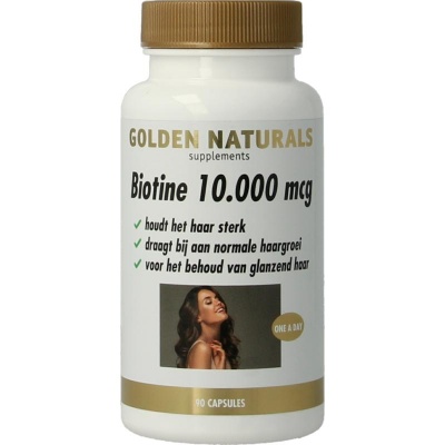 Golden Naturals Biotine 10.000mcg Golden Naturals Biotine 10.000mcg