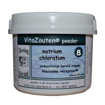 Natrium chloratum/mur. poeder Nr. 08 Natrium chloratum/mur. poeder Nr. 08