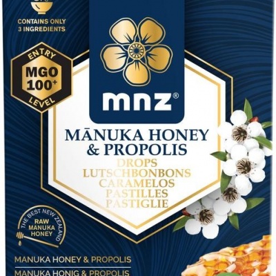 Manuka New Zealand Manuka Honing MGO 100+ pastilles propolis