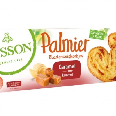 Bisson Palmier bladerdeegkoek caramel bio