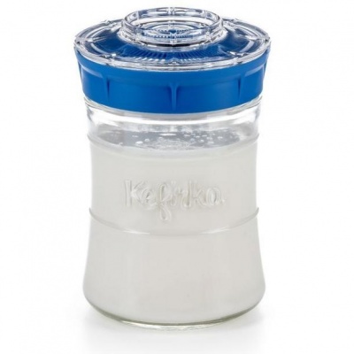 Kefirko Melk-water kefir maker 900ml blauw