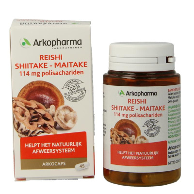 Arkocaps Reishi shiitake maitake Arkocaps Reishi shiitake maitake