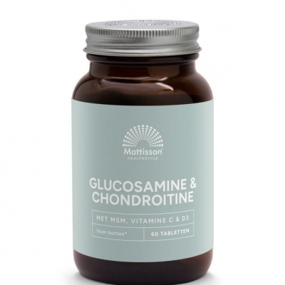 Mattisson Glucosamine chondroitine met MSM, vitamine C & D3