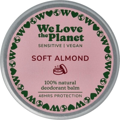 We Love Deodorant balm soft almond sensitive vegan We Love Deodorant balm soft almond sensitive vegan