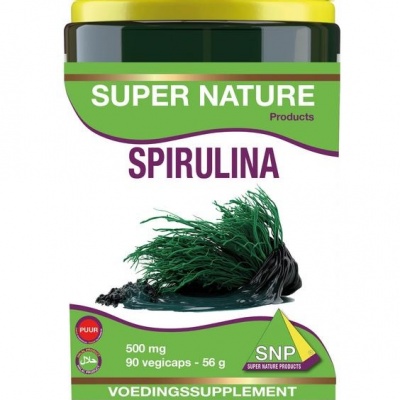 SNP Spirulina 500 mg puur SNP Spirulina 500 mg puur