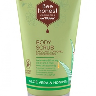 Traay Bee Honest Bodyscrub aloe vera & honing Traay Bee Honest Bodyscrub aloe vera & honing