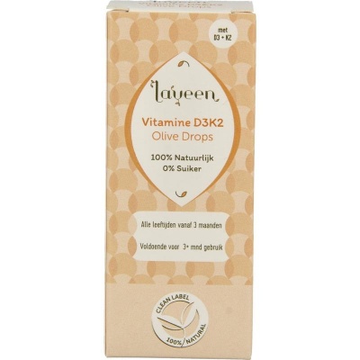 Laveen Olive drops vitamine D2 K2 Laveen Olive drops vitamine D2 K2