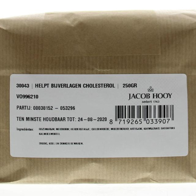 Helpt bij verlaging cholesterol