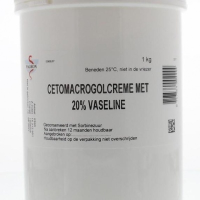 Fagron Cetomacrogol creme 20% vaseline