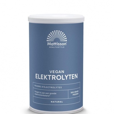 Mattisson Elektrolyten poeder naturel vegan