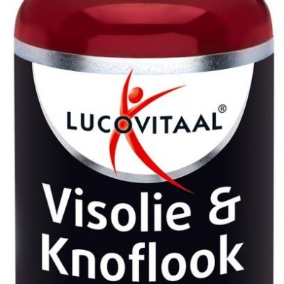Lucovitaal Visolie & knoflook - 50%
